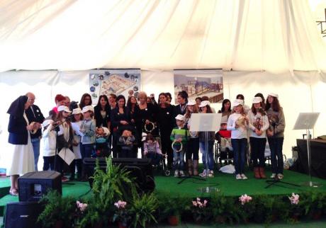 Inaugurato il Parco Giochi Salvo D'Acquisto a Palidoro insieme ai bambini dell'Ospedale Pediatrico Bambino Ges